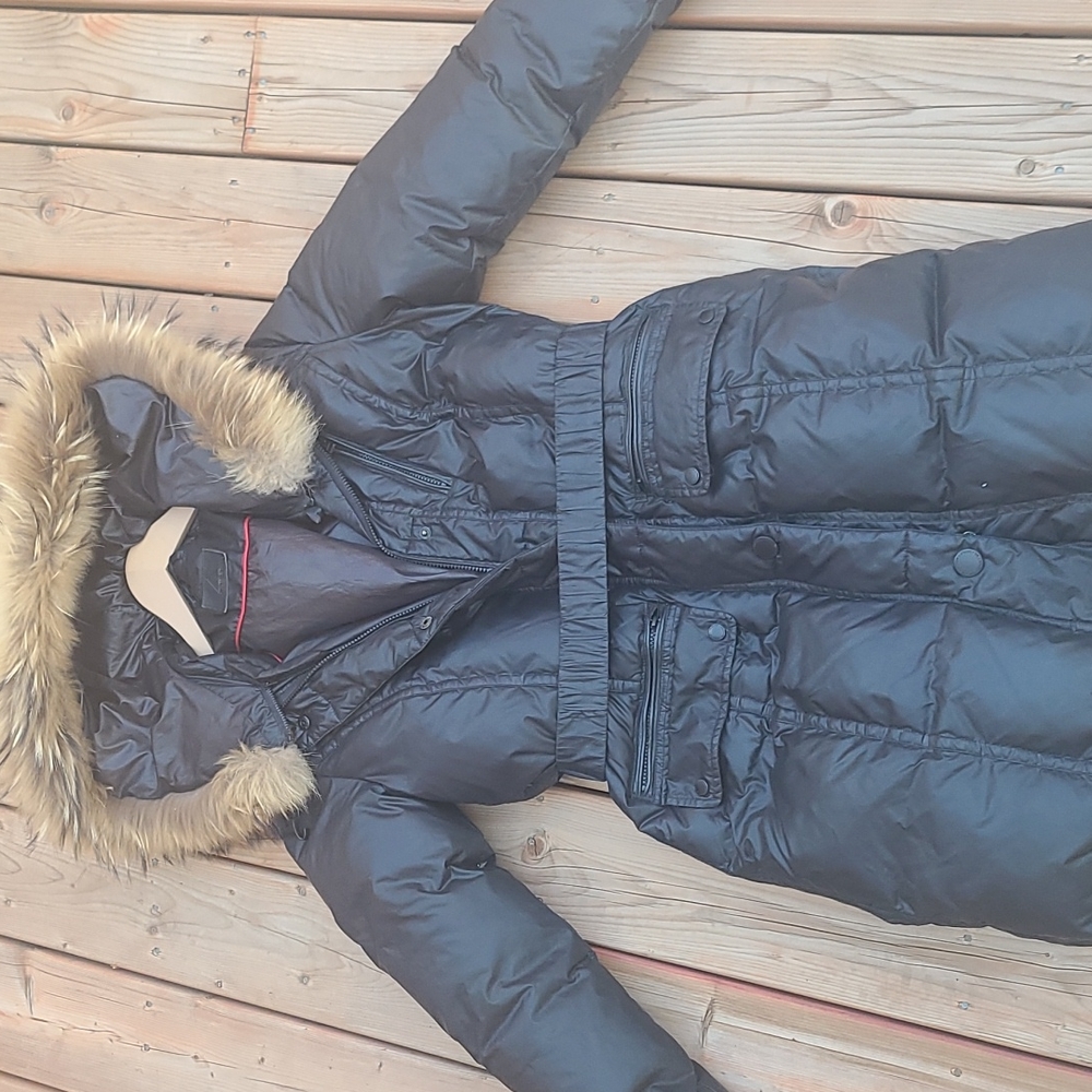 Atelier Noir Division of Rudsak black long coat - Picture 9 of 15